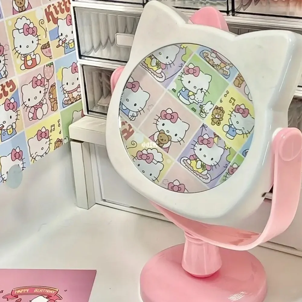 🎉Host Pick🎉 NIB! Hello Kitty Free Standing Pink Mirror for Women and Girls!
